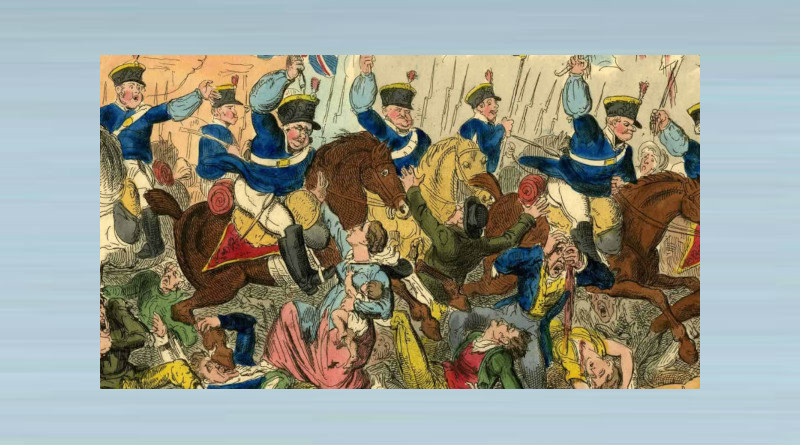 An image representing Peterloo Massacre